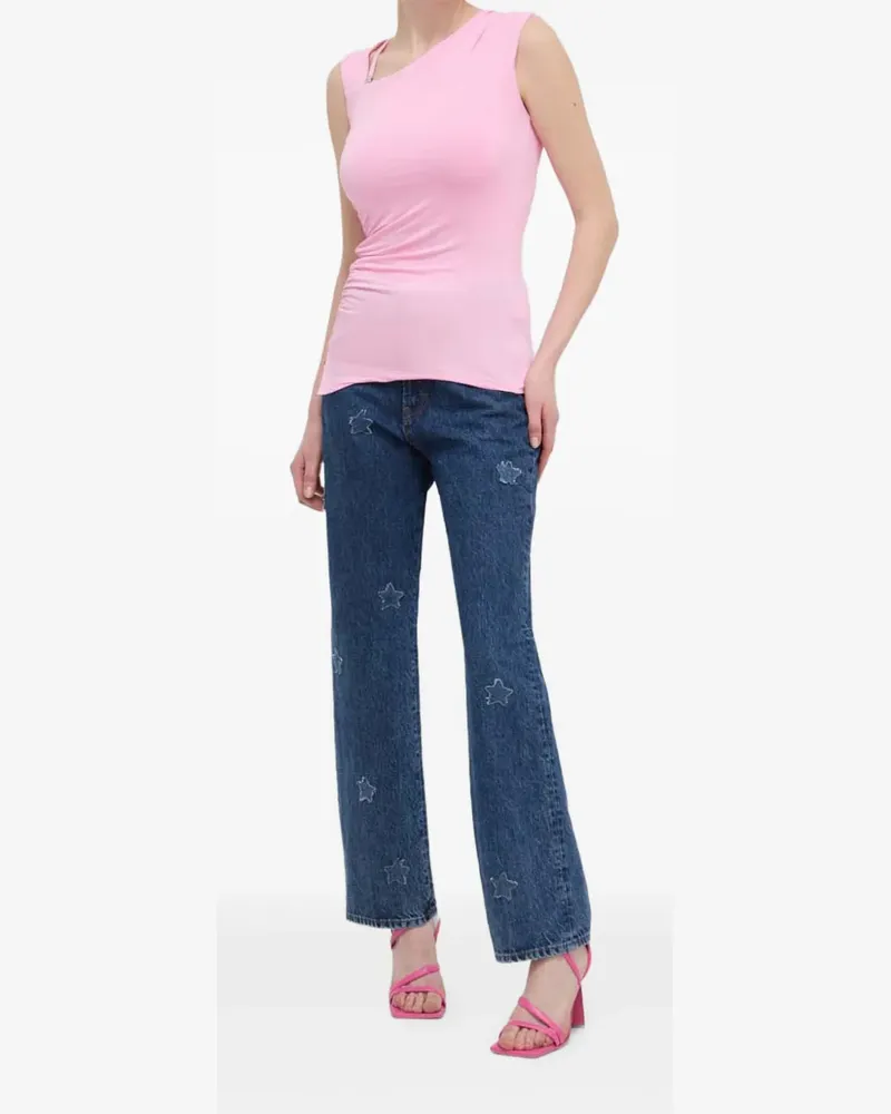 HUGO BOSS Top mit Logo - Rosa Rosa
