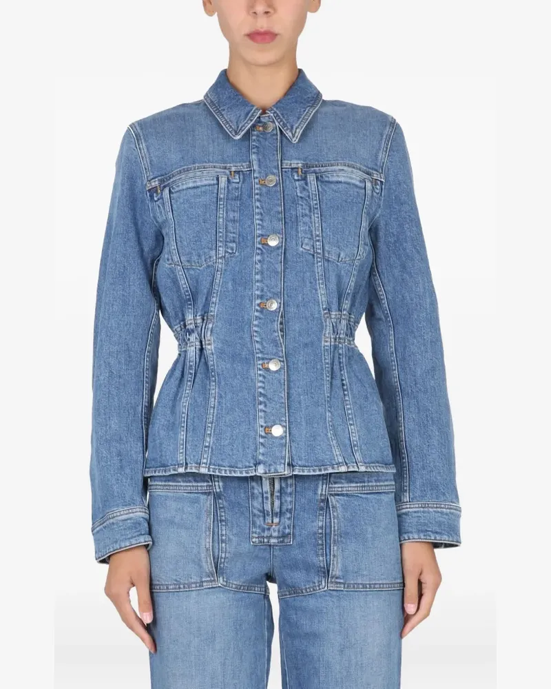Stella McCartney button-fastening denim jacket - Blau Blau