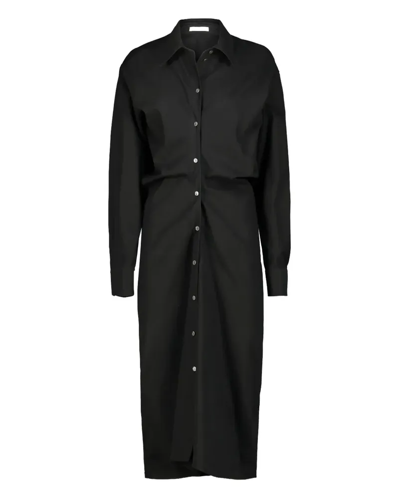 The Row Geknöpftes Hemdkleid - Schwarz Schwarz