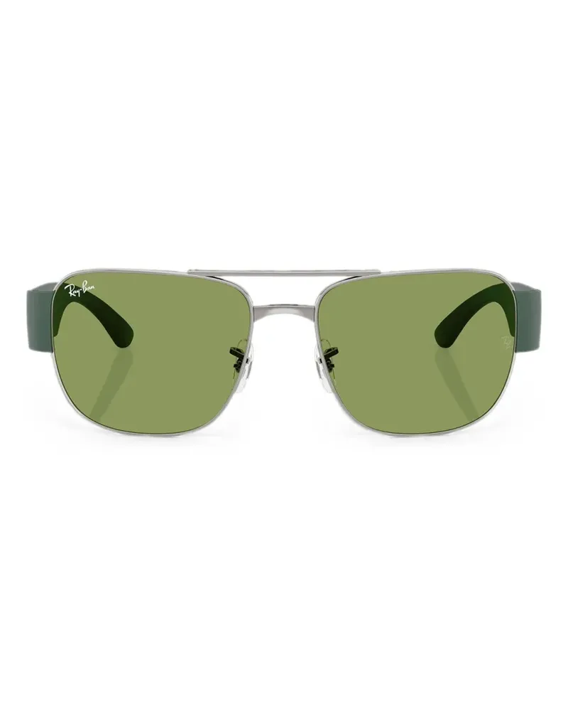 Ray Ban Sonnenbrille mit eckigem Gestell - Grün Grün