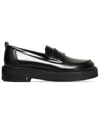 AMI Paris Loafer mit anatomischer Kappe Schwarz