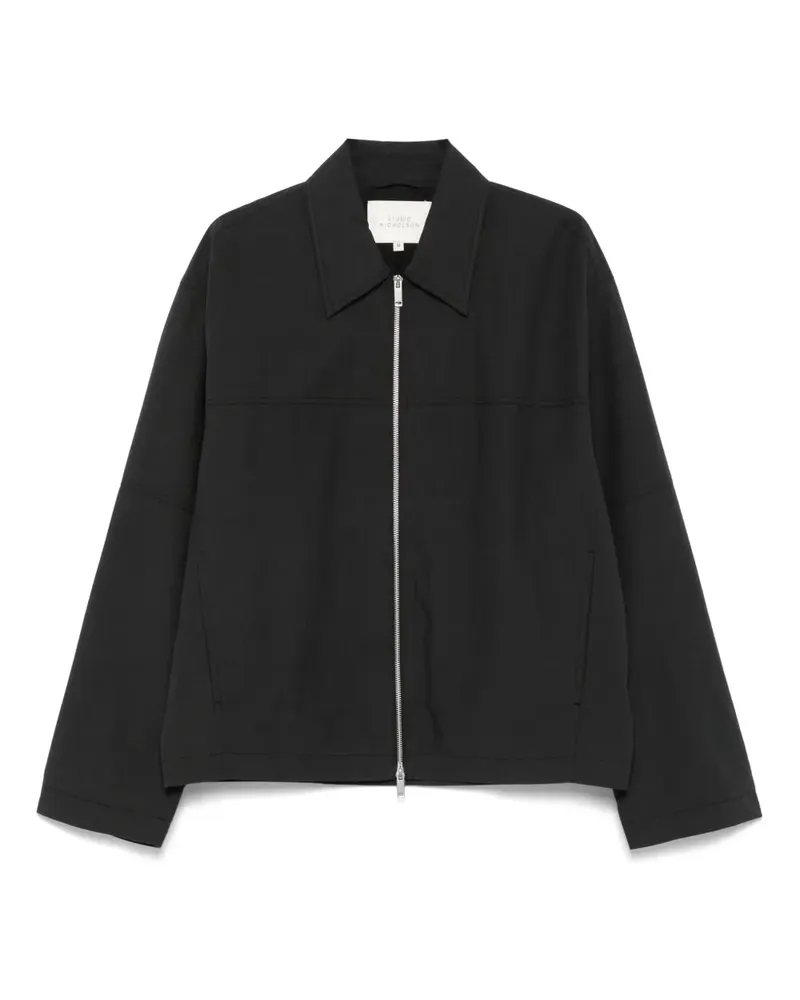 Studio Nicholson Jacke aus Baumwolle - Schwarz Schwarz