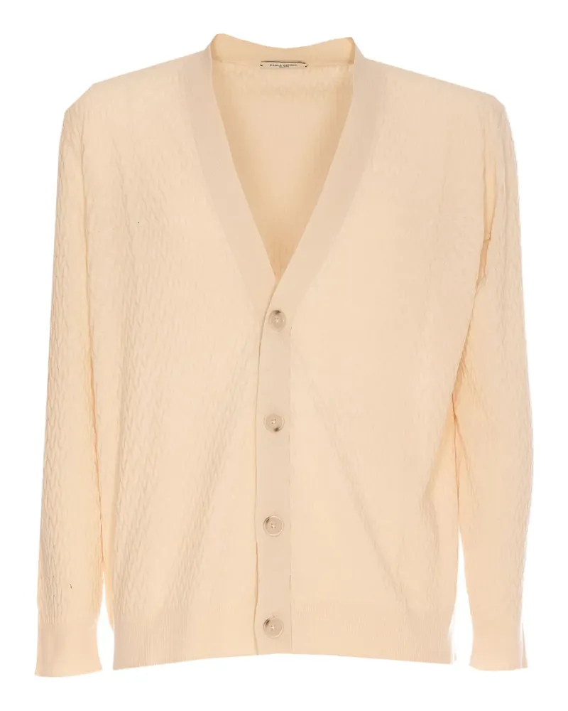Paolo Pecora Milano Gestrickter Cardigan - Nude Nude