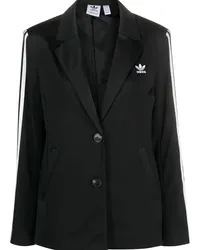 adidas Cropped-Blazer mit Logo Schwarz