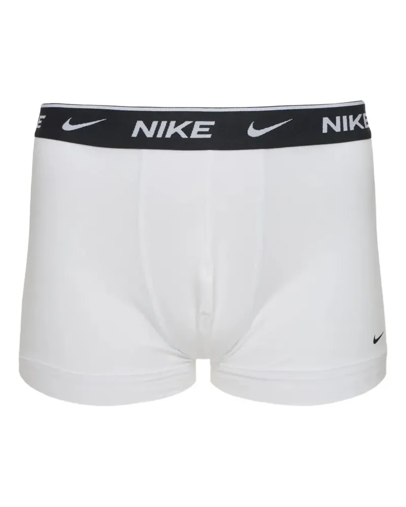 Nike logo-waistband boxers (set of three) - Weiß Weiß