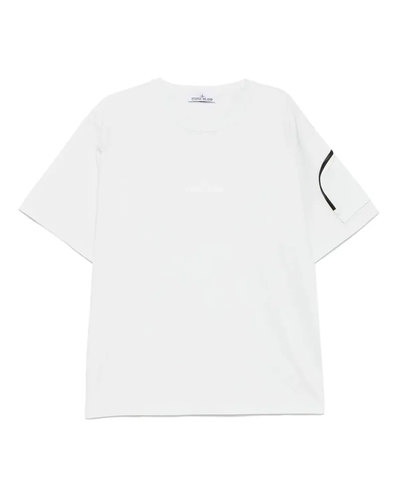 Stone Island Klassisches T-Shirt - Blau Blau
