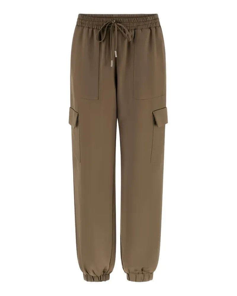 Guess Marzia Jogginghose aus Satin - Braun Braun