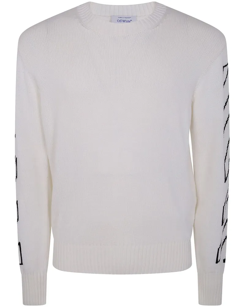 OFF-WHITE Diag Outline Pullover - Nude Nude