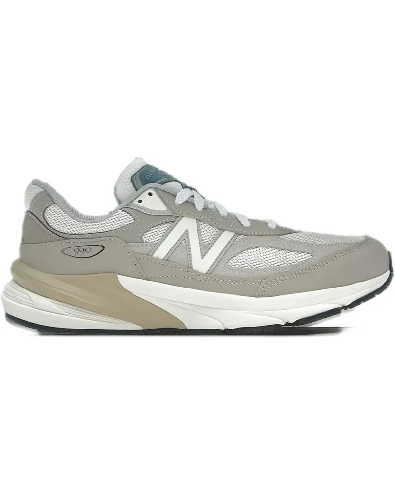 New Balance 990v6 "Made in USA - Mushroom/Moonrock" Sneakers - Nude Nude