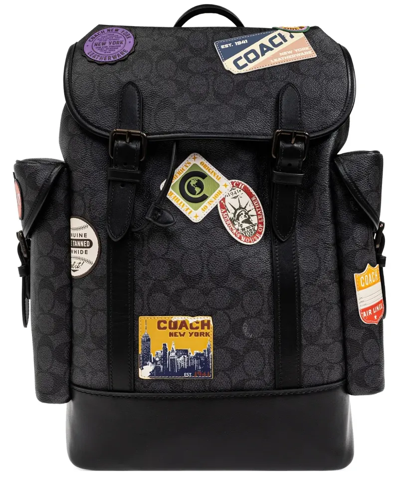 Coach Hitch Rucksack - Schwarz Schwarz