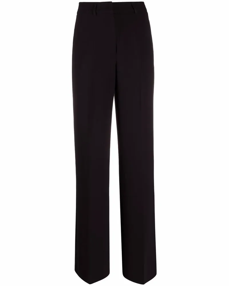 Blanca Schlaghose mit hohem Bund - Schwarz Schwarz