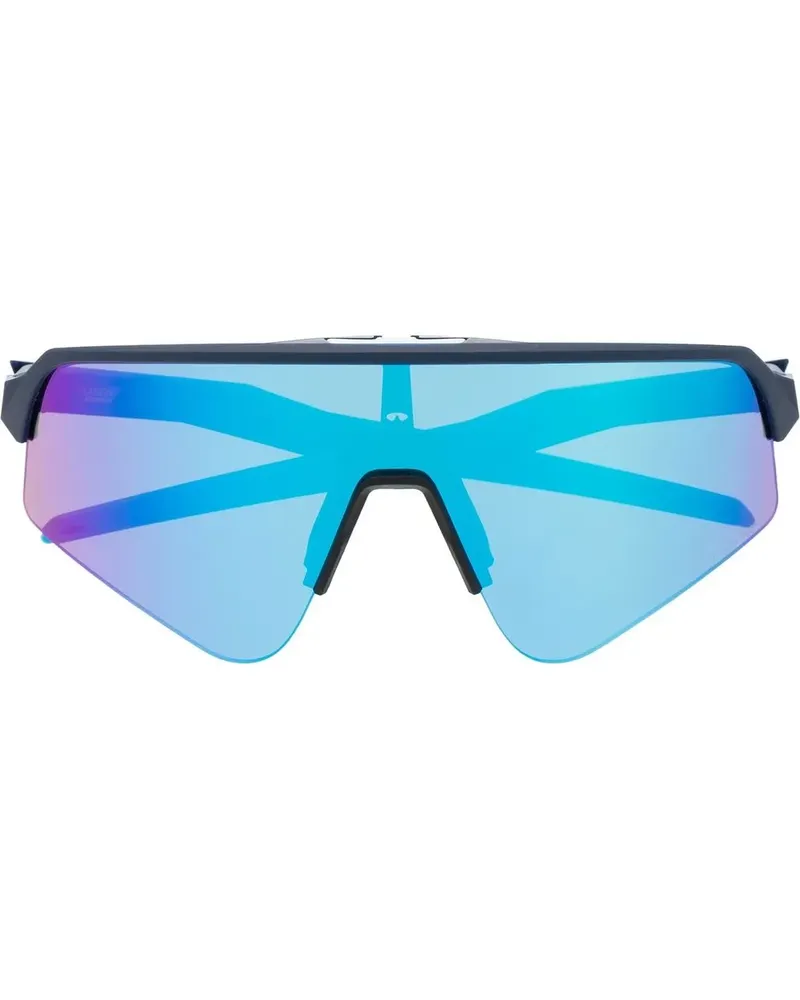Oakley Sonnenbrille mit durchgehendem Glas - Blau Blau