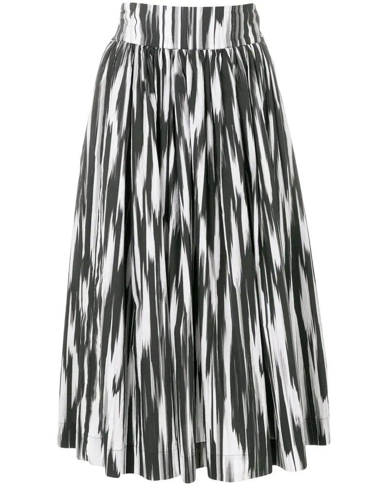 Woolrich printed full skirt - Schwarz Schwarz