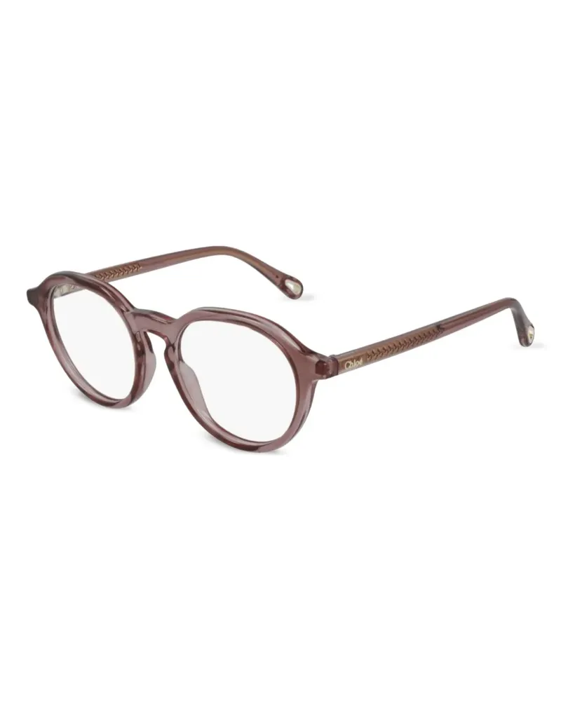 Chloé Brille mit ovalem Gestell - Rosa Rosa