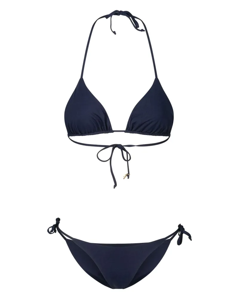 FISICO-Cristina Ferrari Wendbarer Triangel-Bikini Blau