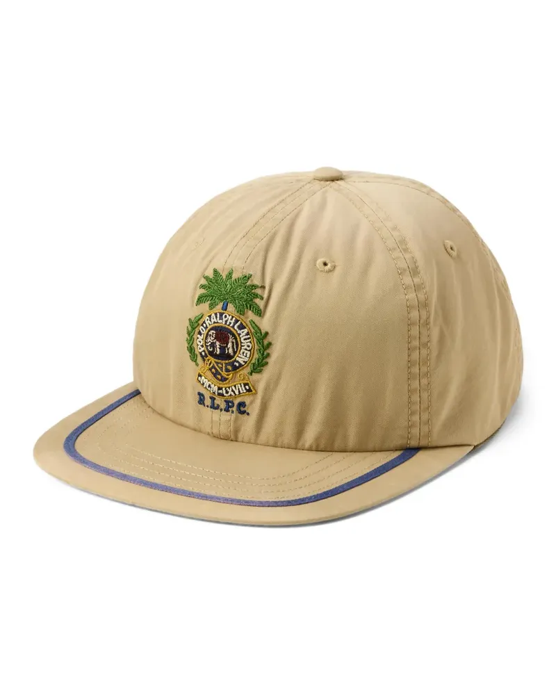 Ralph Lauren embroidered-logo cap - Nude Nude