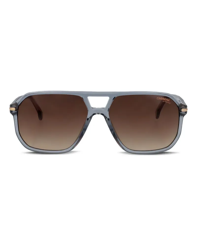 Carrera 302/S Sonnenbrille mit eckigem Gestell - Grau Grau