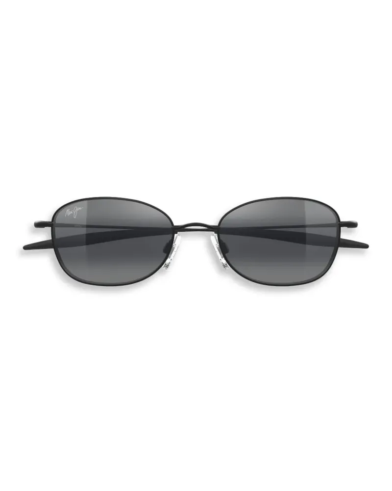 Maui Jim Huia oval-frame sunglasses - Schwarz Schwarz
