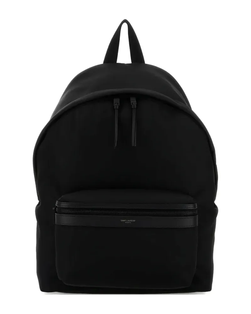 Saint Laurent City Rucksack - Schwarz Schwarz
