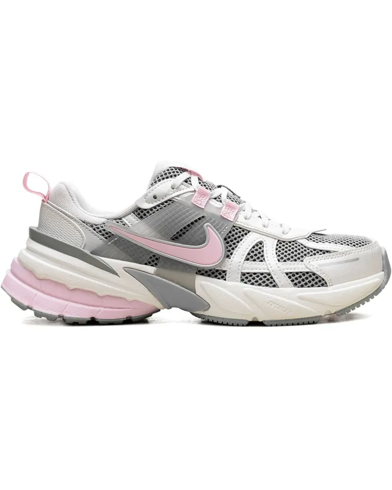 Nike V2K Run Pink Foam Sneakers - Grau Grau