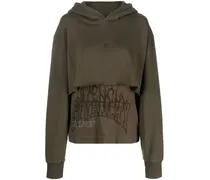 Hoodie im Layering-Look - Grün