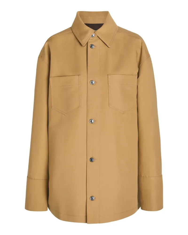 ARMARIUM Geknöpfte Jacke mit Brusttasche - Nude Nude