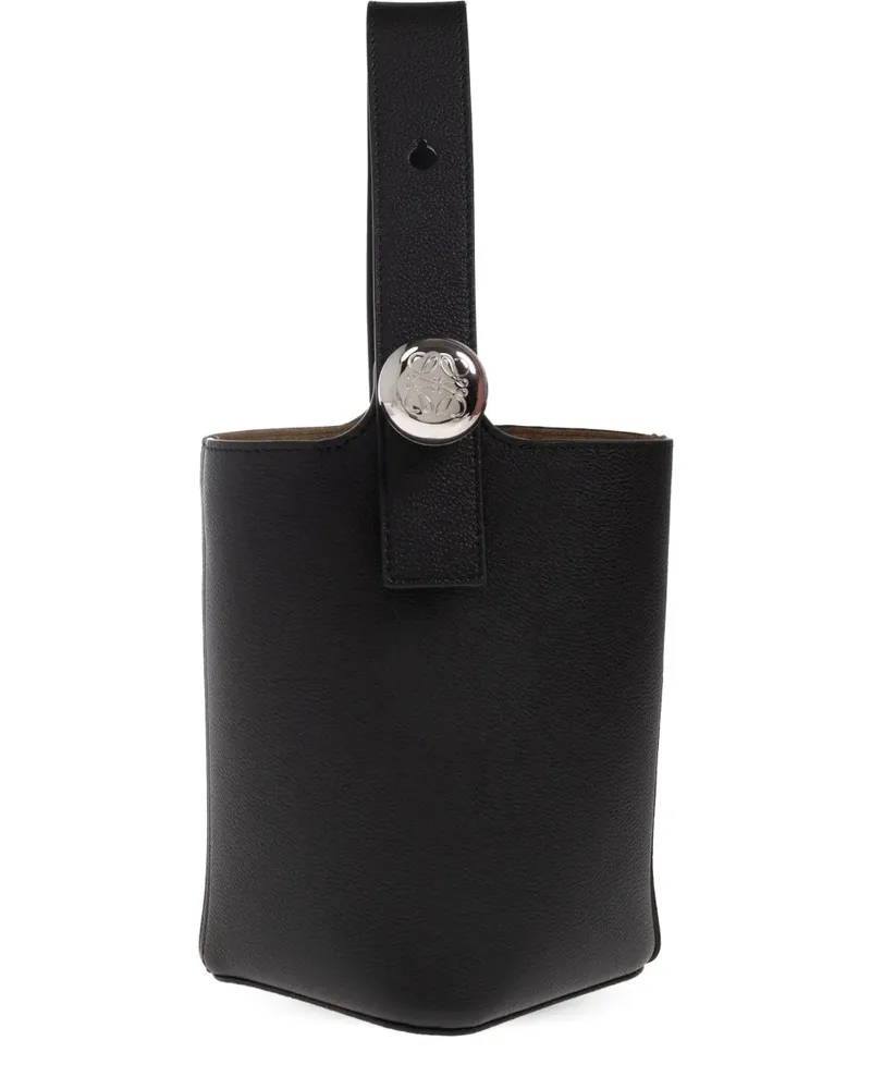 Loewe Mini-Tasche mit Henkel - Schwarz Schwarz