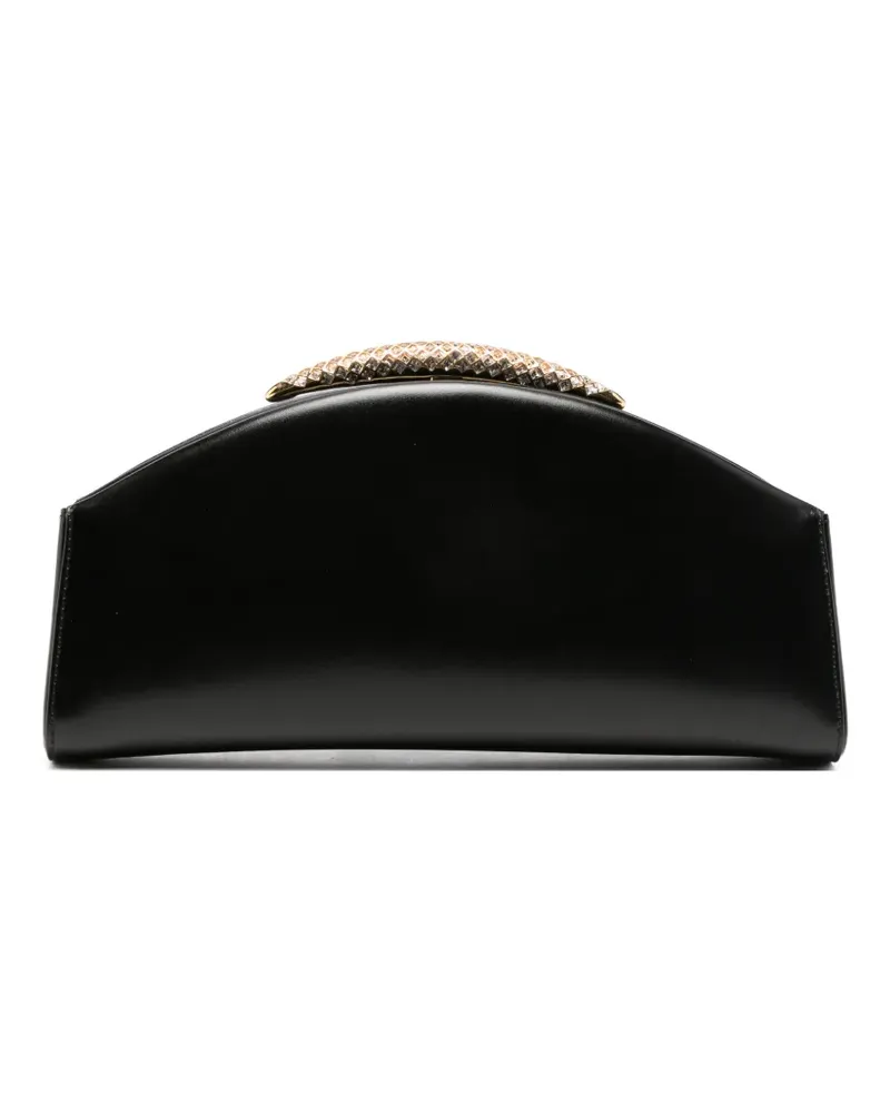 Giuseppe Zanotti Atena Clutch - Schwarz Schwarz
