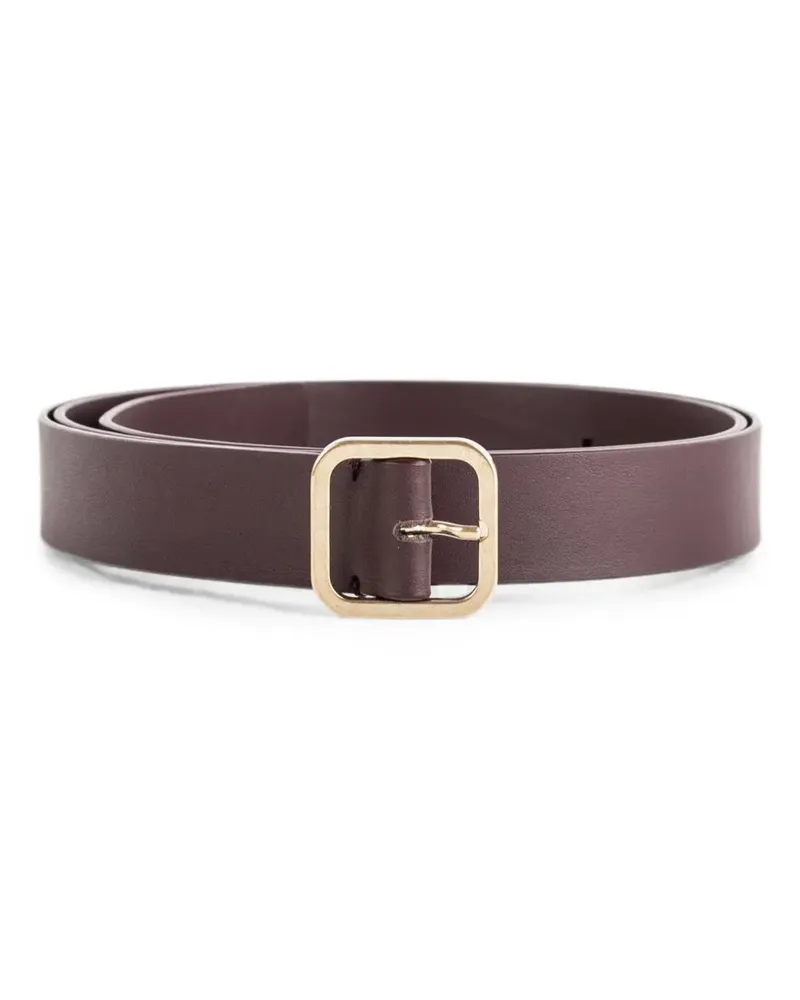 Marsèll Quadra leather belt - Braun Braun