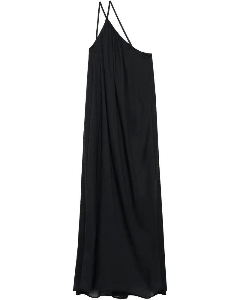 Closed Gerafftes Kleid - Schwarz Schwarz