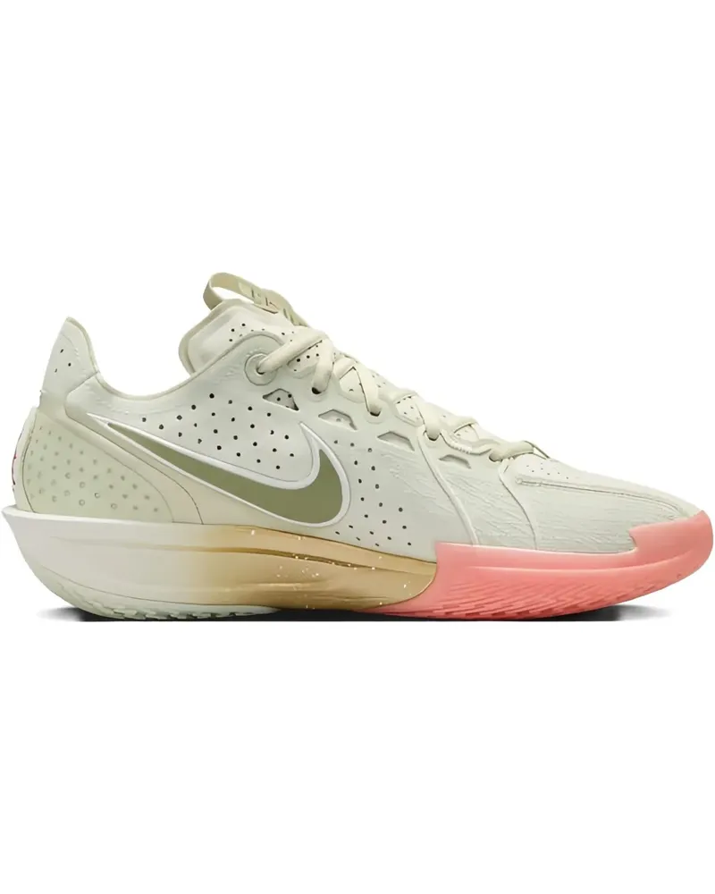 Nike Air Zoom GT Cut 3 "Our Holiday - Sea Glass/Oil Green/Metallic Gold/University Red/Light Wild Mango/Sail" Sneakers - Grün Grün