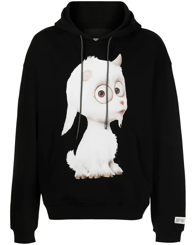 Mostly Heard Rarely Seen Hoodie mit grafischem Print - Schwarz Schwarz