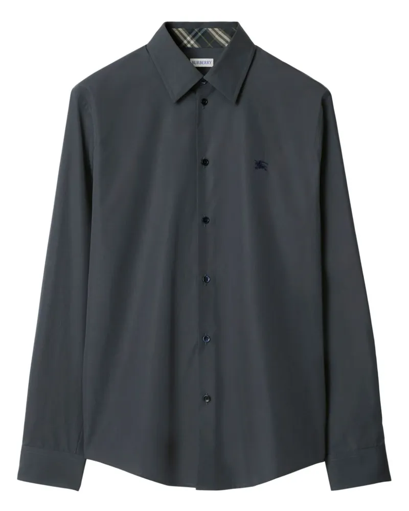 Burberry Klassisches Hemd - Grau Grau