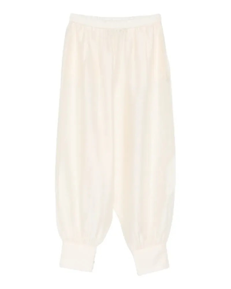 CORDERA elasticated sarouel trousers - Nude Nude