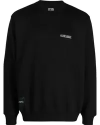 Izzue Sweatshirt mit Logo-Print Schwarz