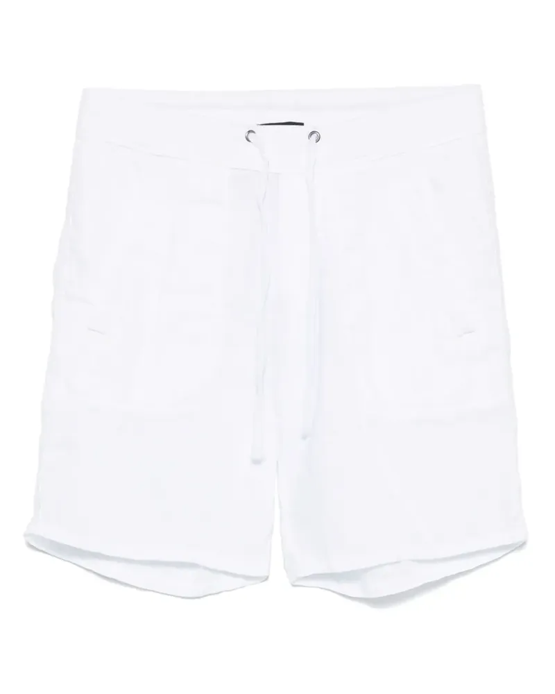 James Perse Shorts aus Leinen - Weiß Weiß