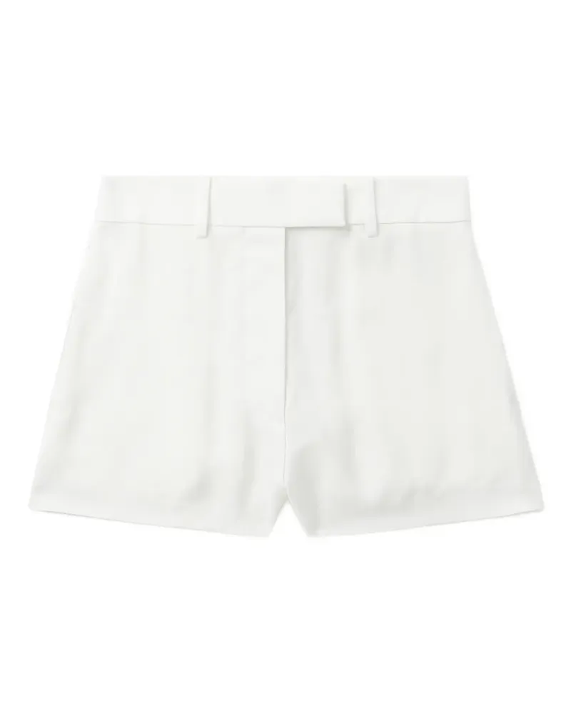 Helmut Lang Klassische Shorts mit hohem Bund - Weiß Weiß