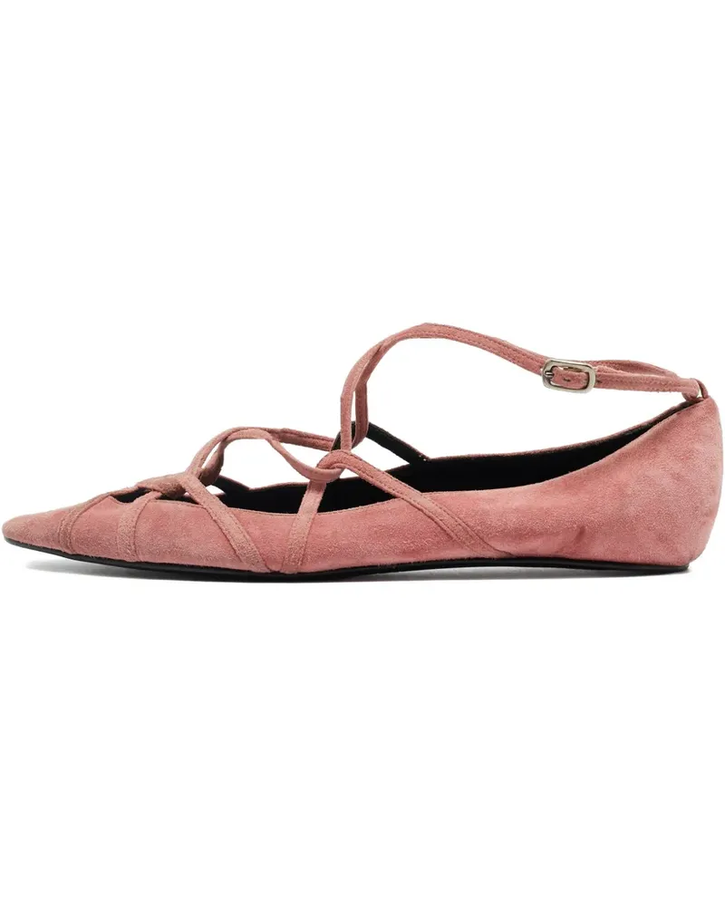 Marc Jacobs 37 Ballerinas aus Wildleder - Rosa Rosa