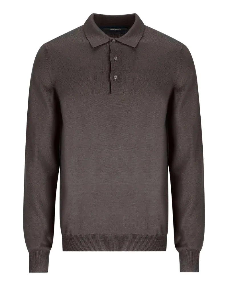 Tagliatore Palmer Pullover aus Feinstrick - Braun Braun