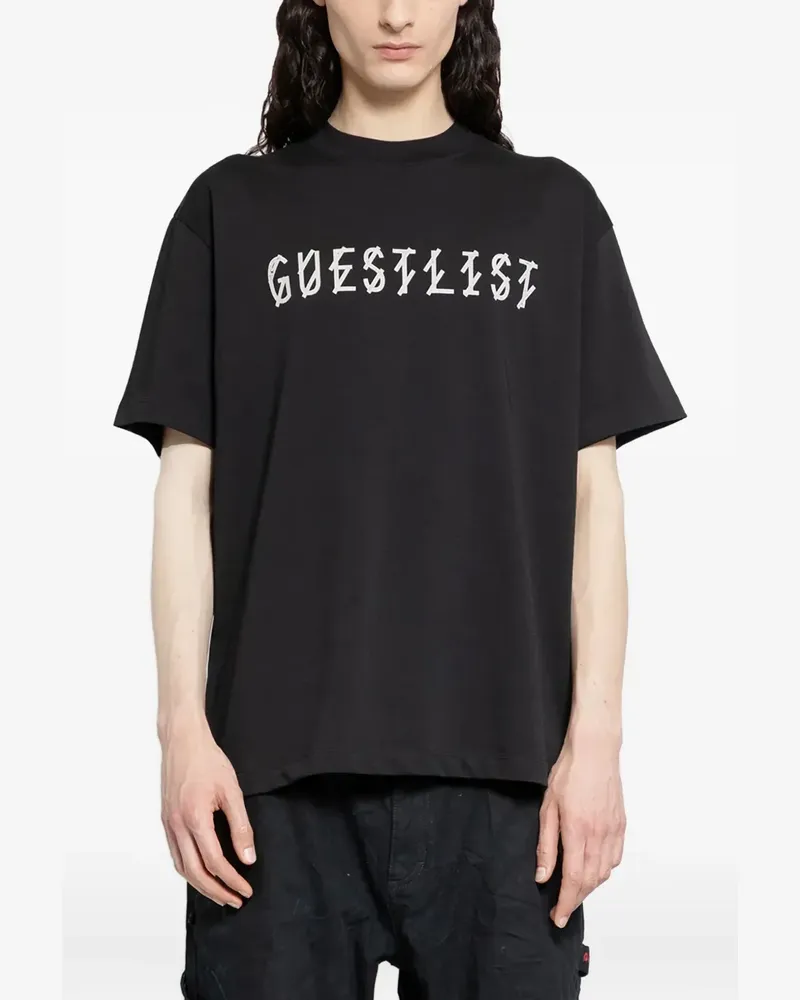 44 LABEL GROUP Guestlist T-Shirt - Schwarz Schwarz