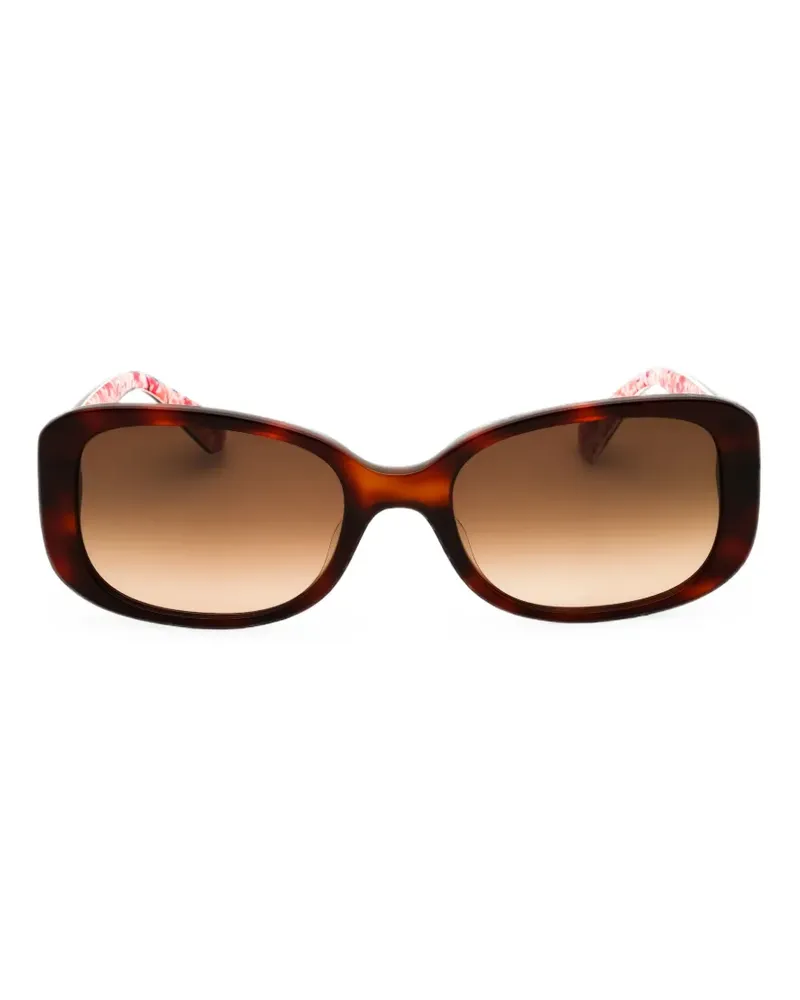 Kate Spade Dionna rectangle-frame sunglasses - Braun Braun