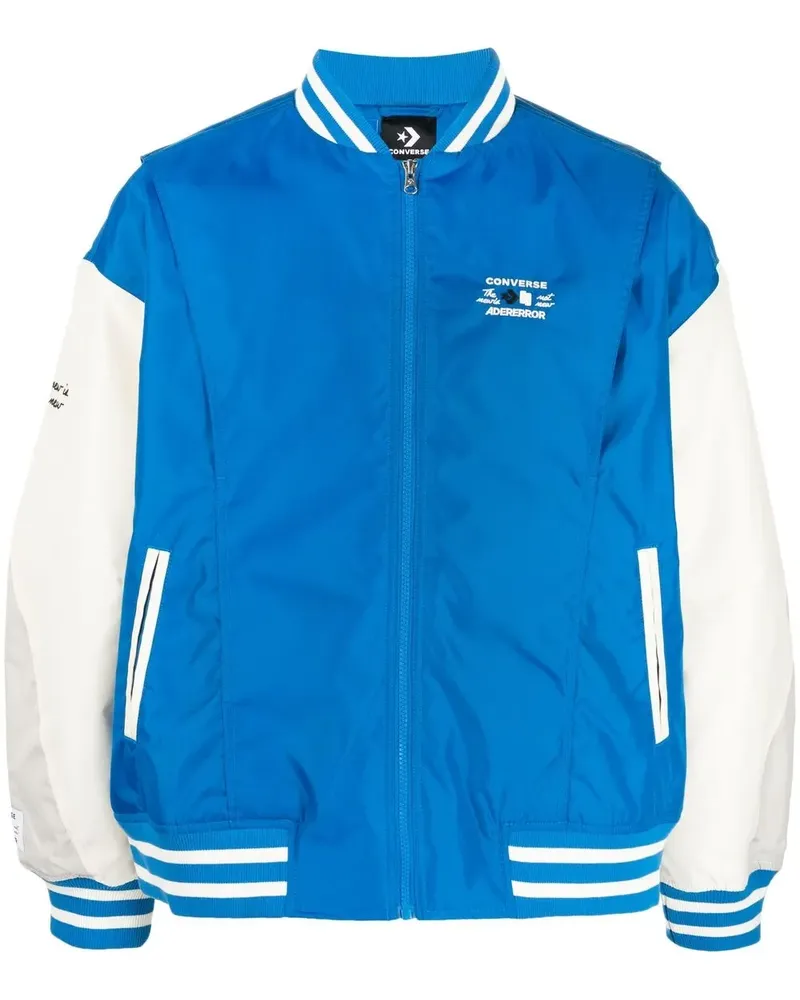 Converse x Ader Error Shapes Collegejacke - Blau Blau