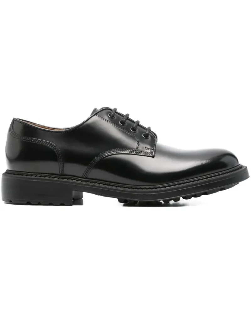 Doucal´s Derby-Schuhe mit Schnürung - Schwarz Schwarz