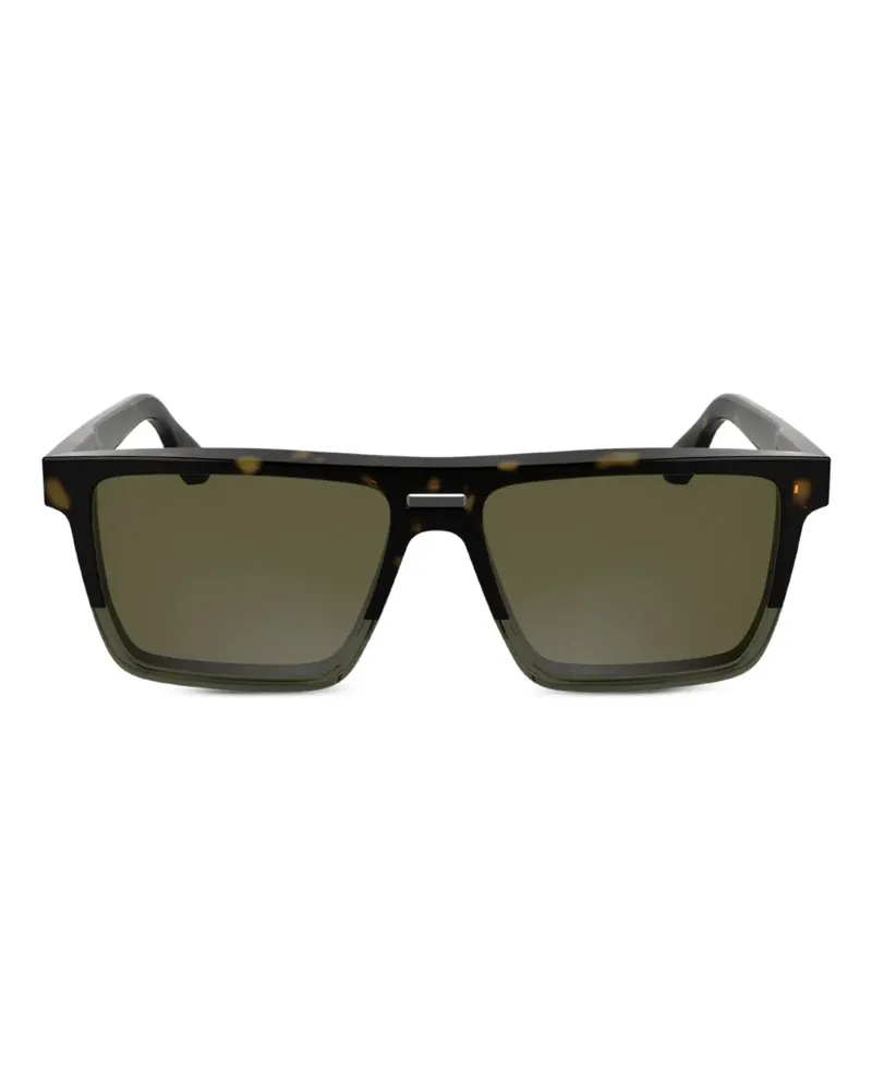 Calvin Klein Sonnenbrille in Schildpattoptik - Braun Braun
