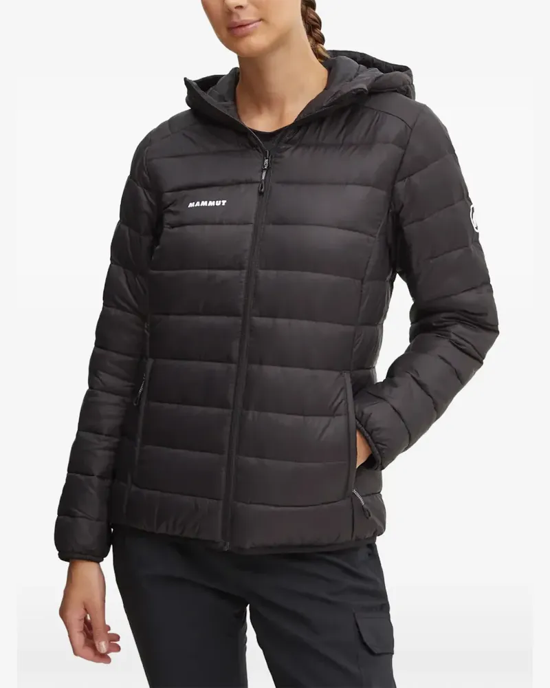 Mammut quilted hooded jacket - Schwarz Schwarz