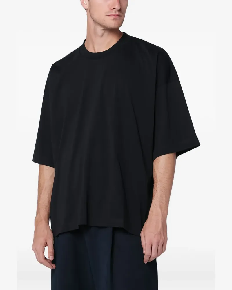 Studio Nicholson Piu T-Shirt mit rundem Ausschnitt - Schwarz Schwarz