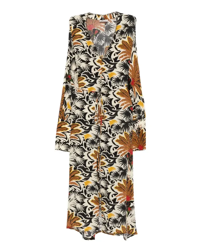 Anjuna Cassandra printed maxi dress - Nude Nude