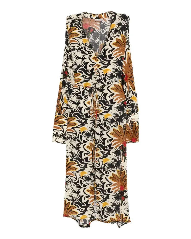 Anjuna Cassandra printed maxi dress - Nude Nude