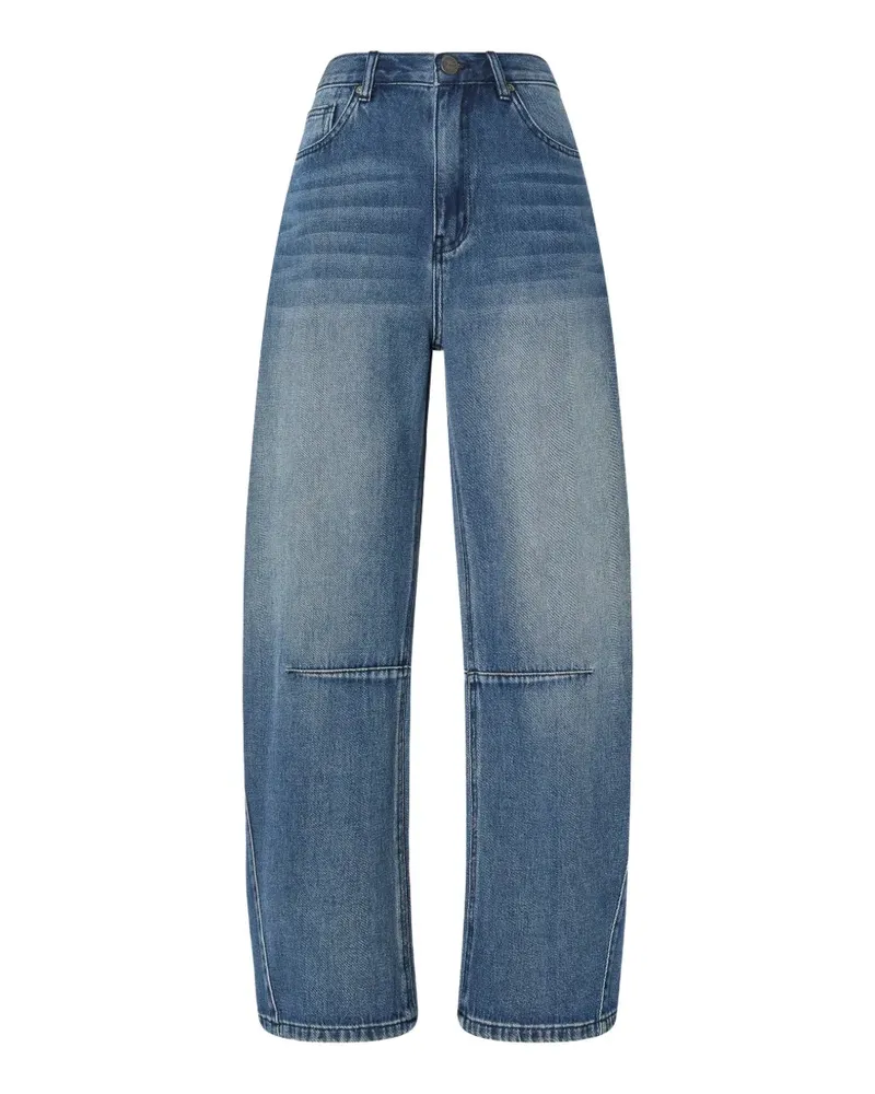 Pinko Ausgeblichene Jeans - Blau Blau