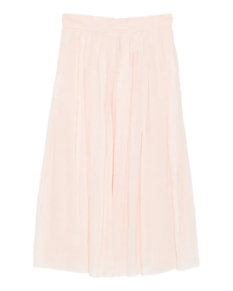 Chloé pleated midi skirt - Rosa Rosa